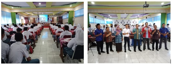 360 siswa SMKN 4 Semarang ikuti Pembekalan PKL secara Luring dan Daring