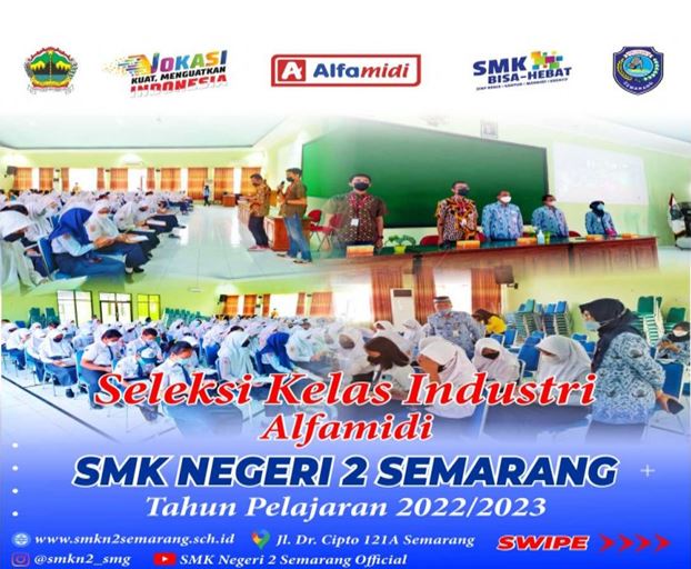 Seleksi Kelas Industri Alfamidi SMKN 2 Semarang