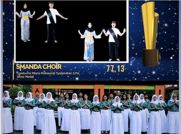 *SMANDA Choir Raih Medali Perak pada Kompetisi Paduan Suara Internasional PICF 2022*