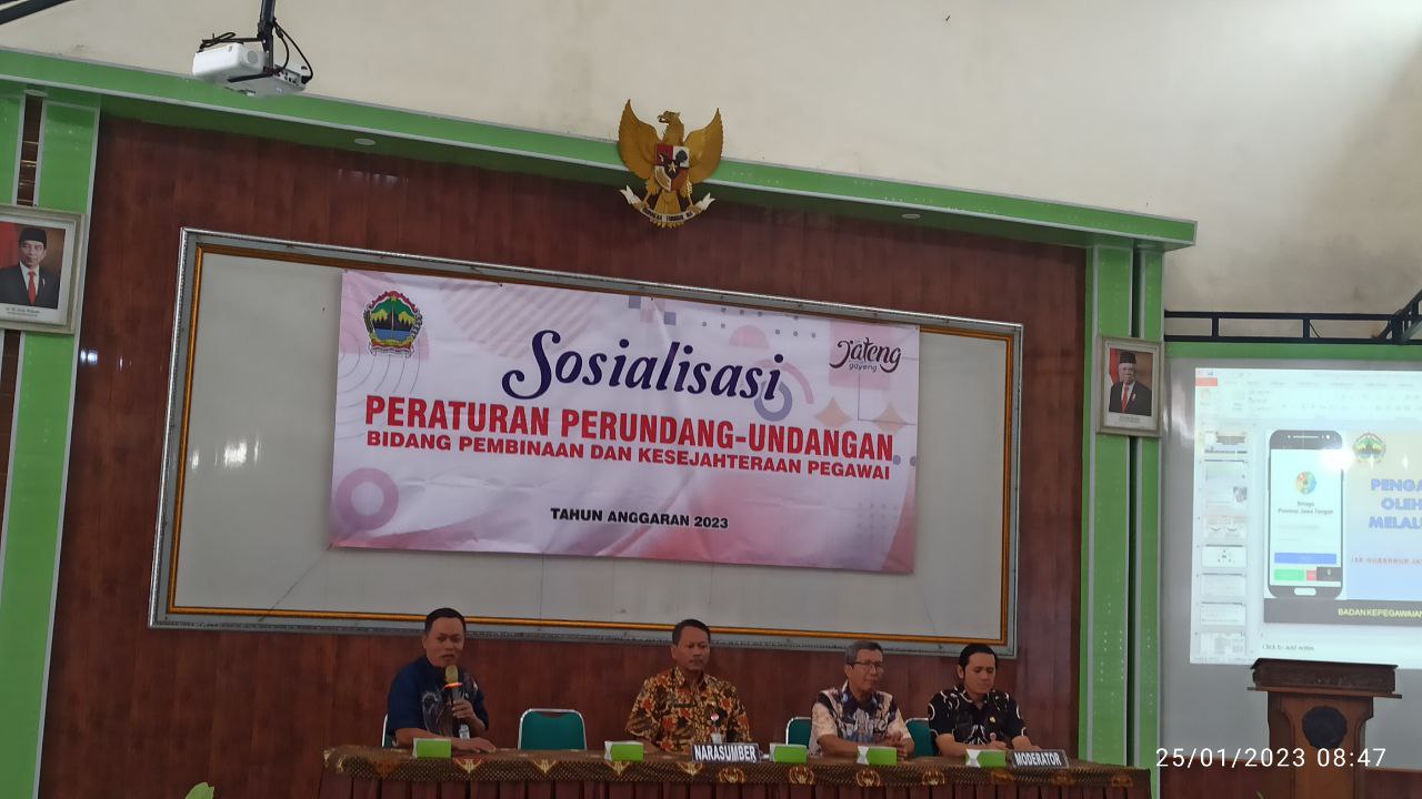 SMKN 10 Semarang Hadir Dalam Sosialisasi Disiplin PNS BKD Propinsi Jawa Tengah