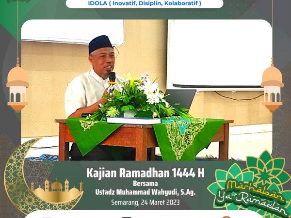 Sambut Ramadhan, SMK N 8 Semarang Adakan Kajian Ramadhan