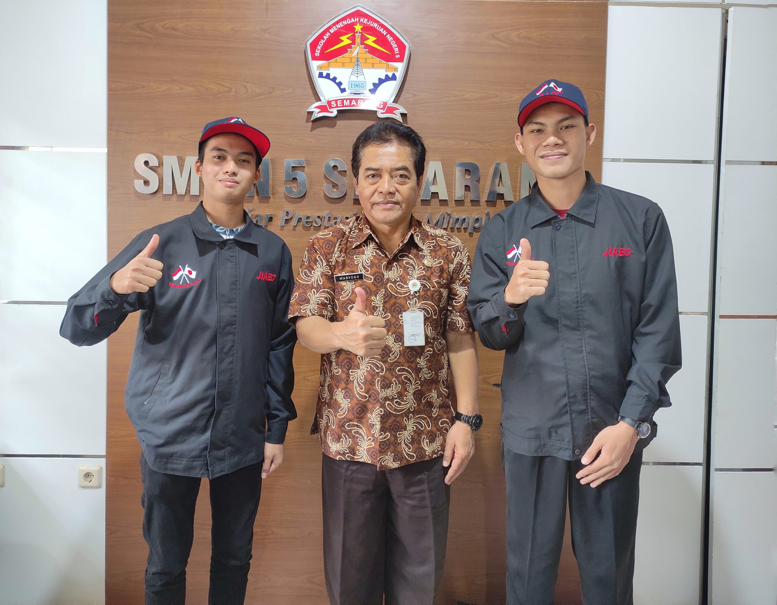 2 Alumni SMKN 5 Semarang Terbang Magang ke Jepang