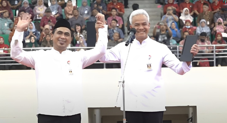 SMAN 7 Semarang Hadir Dalam Kegiatan Pamitan Gubernur Jawa Tengah Masa Jabatan 2018-2023