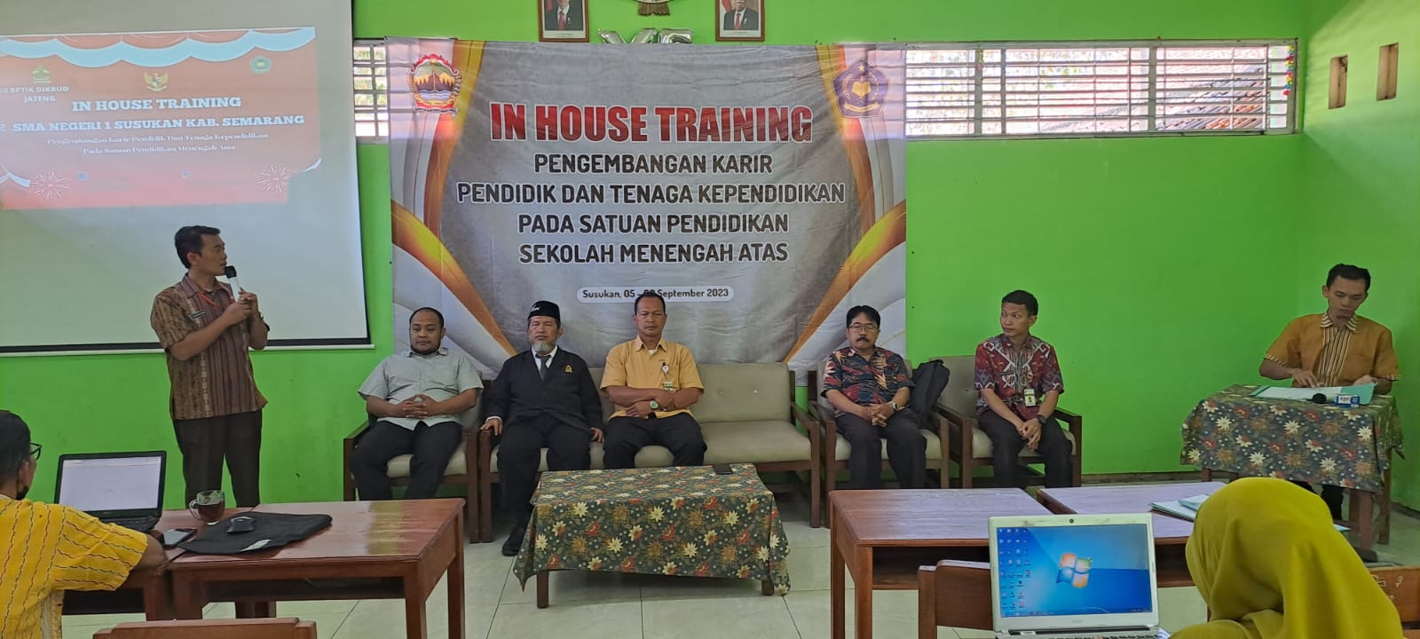 Guru & Karyawan  SMAN 1 Susukan Kab. Semarang, Ikuti In House Training Tema ‘Pengembangan Karir Pendidik & Tenaga Kependidikan Pada Satuan Pendidikan Sekolah Menengah Atas’