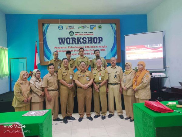 SMKN 10 Semarang Perkuat Bursa Kerja Lewat Workshop
