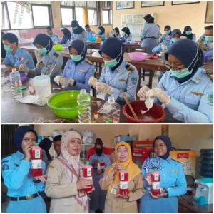 Pelatihan Pembuatan Sabun : Upaya SMKN 10 Semarang untuk Membangun Jiwa Wirausaha Siswa
