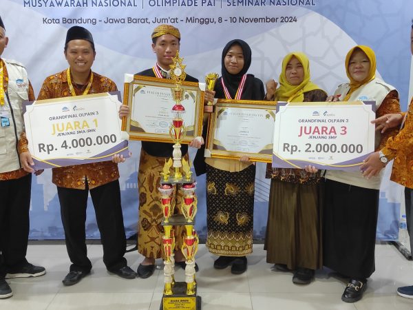 Multazam Berprestasi, Danish Arya Dewangga Raih Juara 1 Nasional Olimpiade PAI ke-3 Tahun 2024