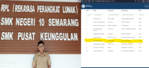 Siswa SMKN 10 Semarang Masuk 10 Besar Selekda Online Web Technologies